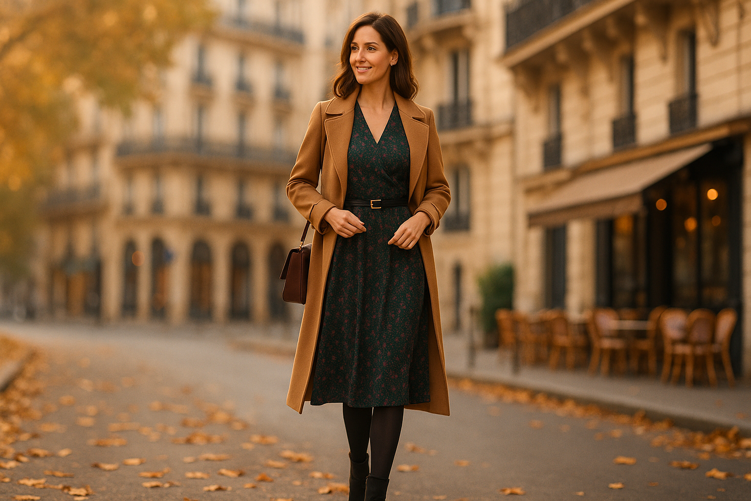 Comment porter une robe élégante en automne sans avoir froid ?