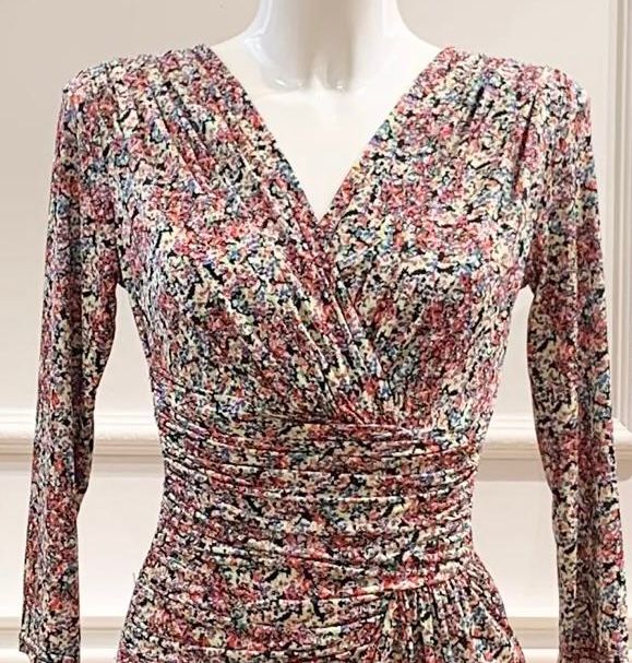 Robe Courte Alabama Multicolore Abstrait