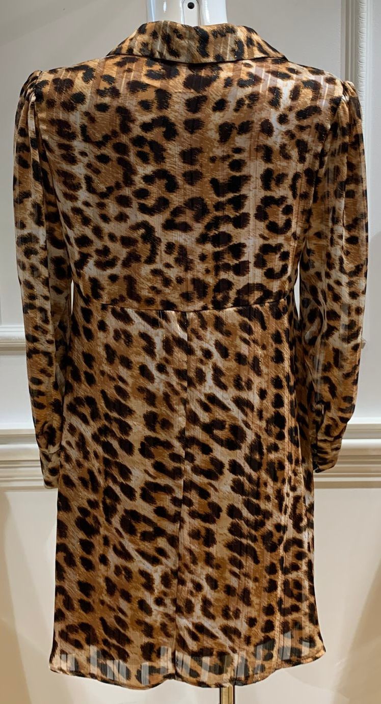 Robe Courte Theo Panthère