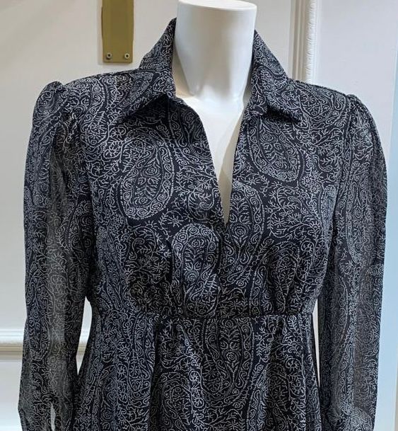 Robe Courte Theo Noir Cachemire