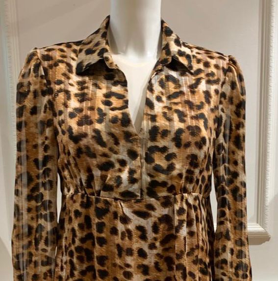 Robe Courte Theo Panthère