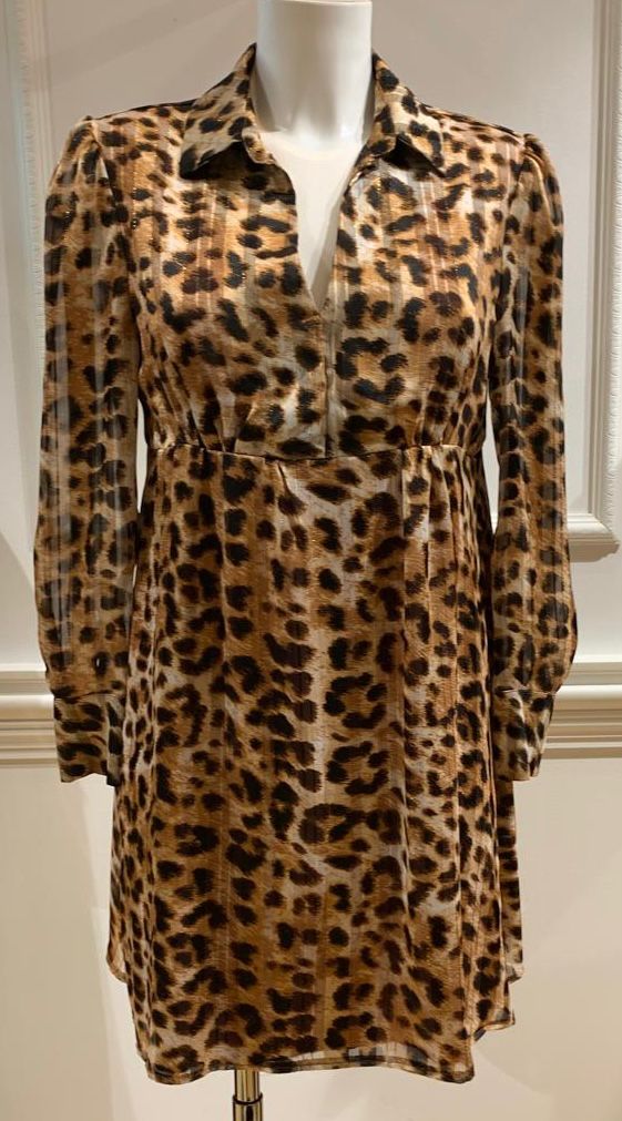 Robe Courte Theo Panthère