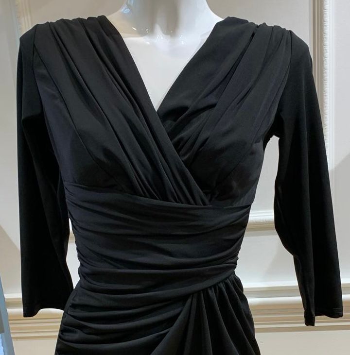 Robe Courte De Soirée Alabama Unie Noire