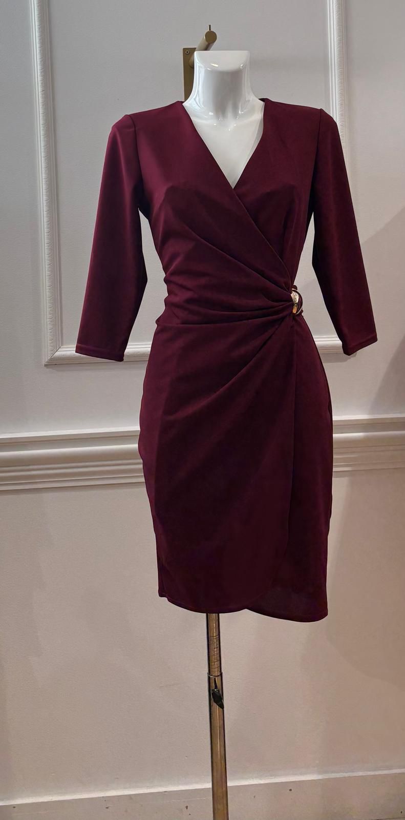 Robes Courte Elma Rouge