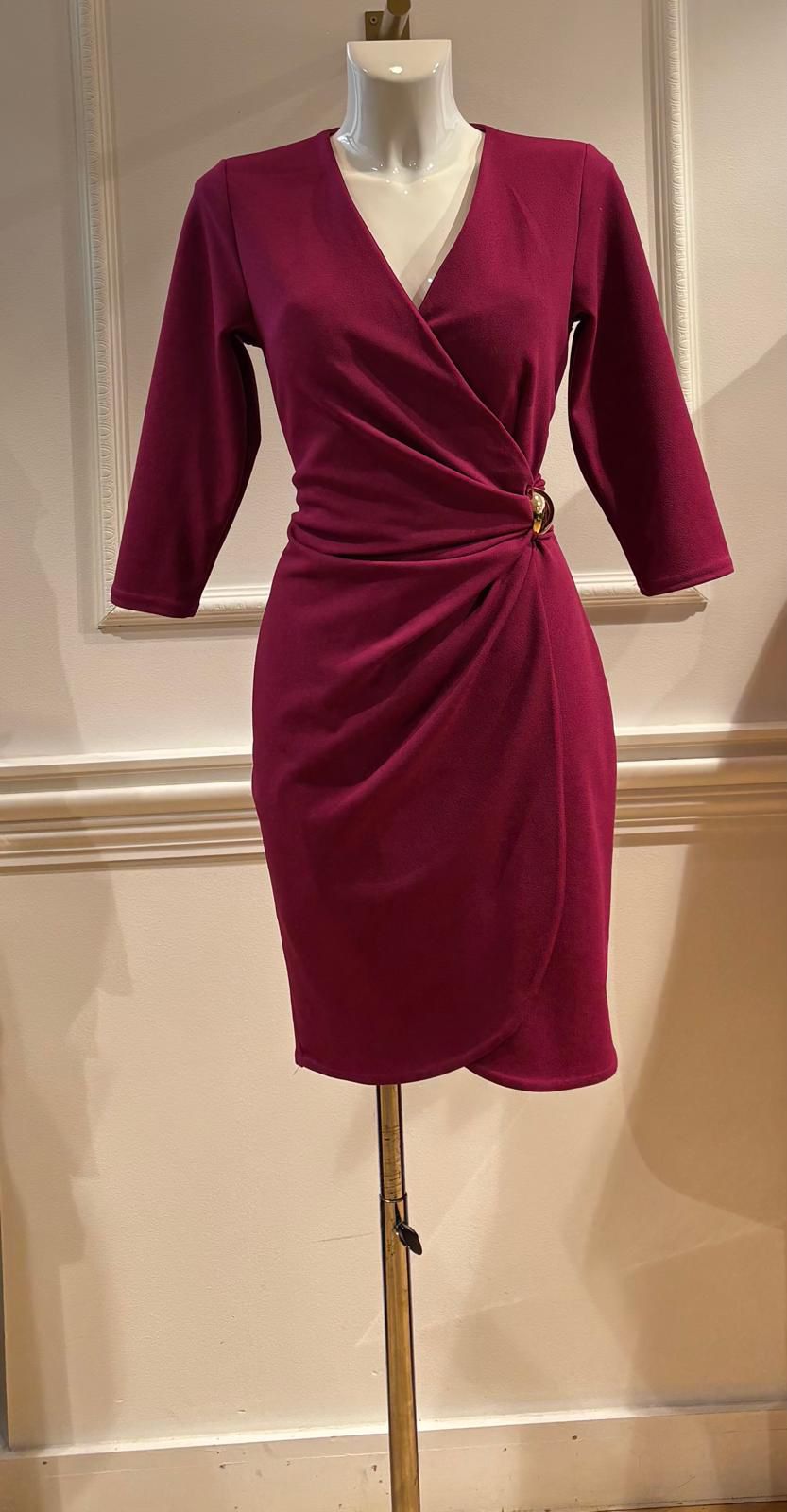 Robes Courte Elma Rouge