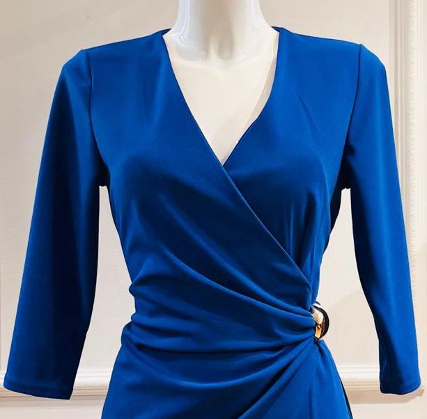 Robes Courte Elma Bleues
