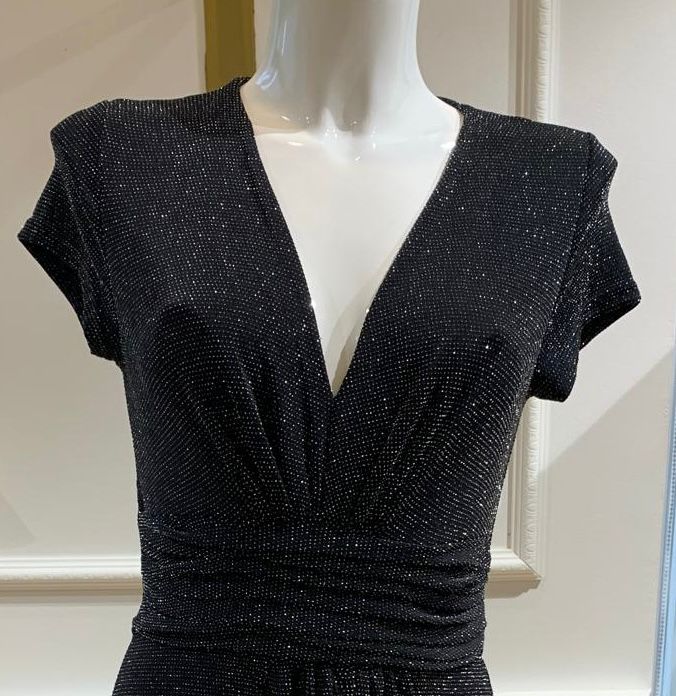 Robe De Soirée Karla Paillette Argentée