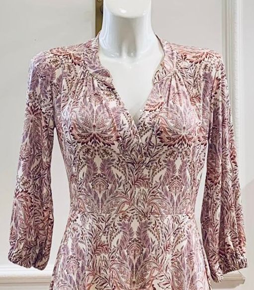 Robe Longue Malou Beige Cachemire Rosée