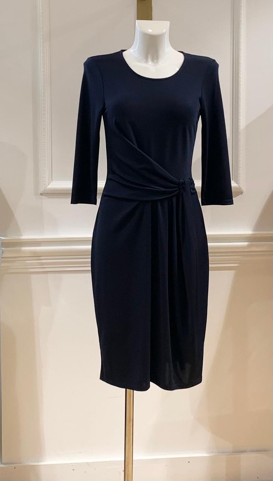 Robe Midi Gloria Unie Rouge ou Bleu Marine